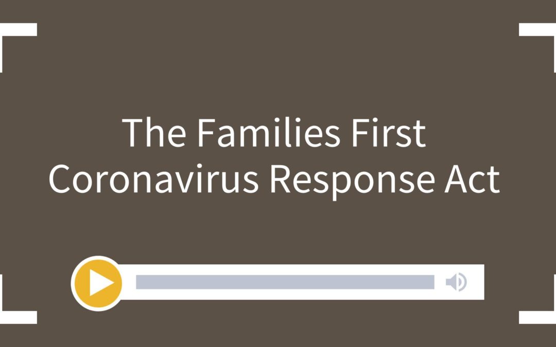 Families First Coronavirus Response Act