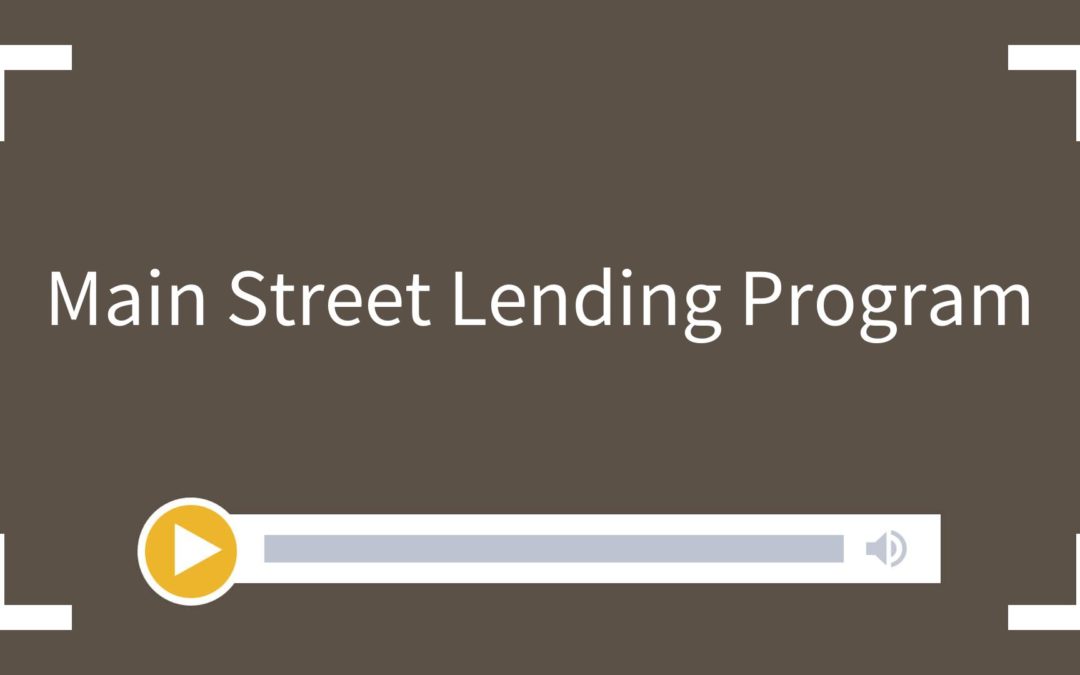 Main Street Lending Program