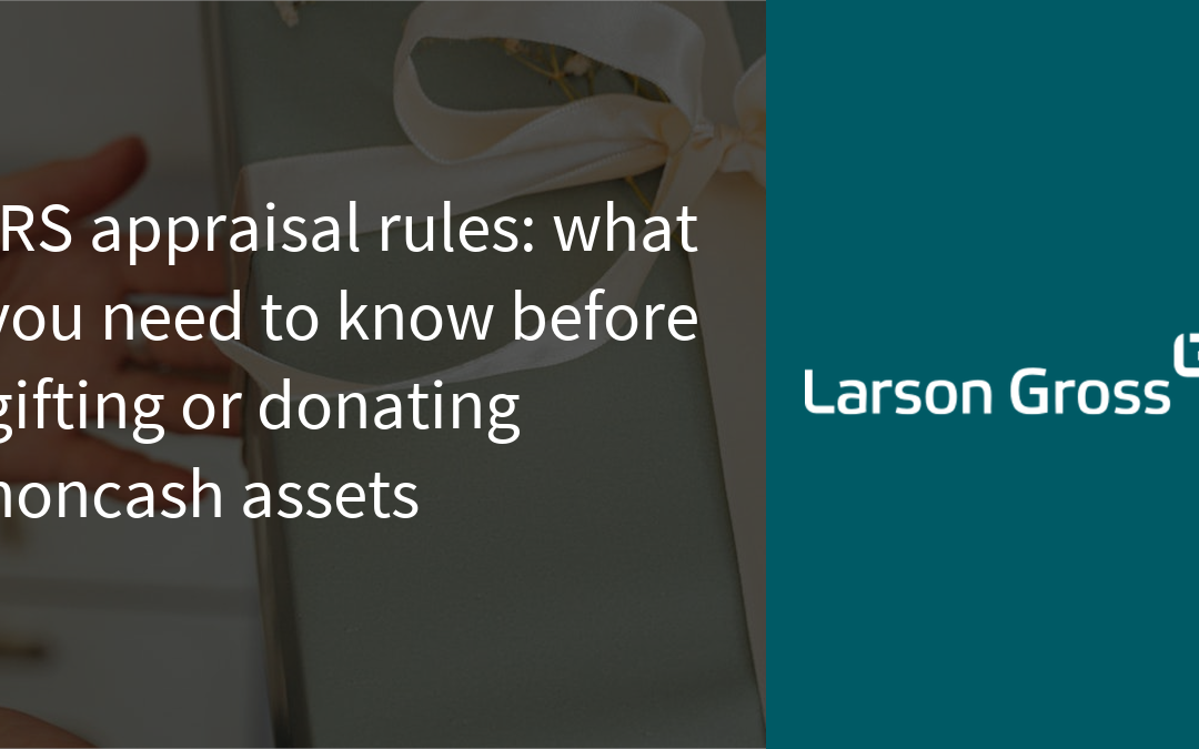 What You Need to Know Before Gifting or Donating Assets